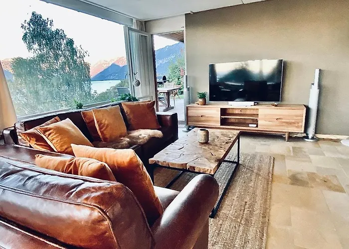 Nyaraló Lakeview Little House Krattigen