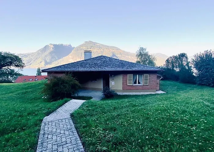 Nyaraló Lakeview Little House Krattigen